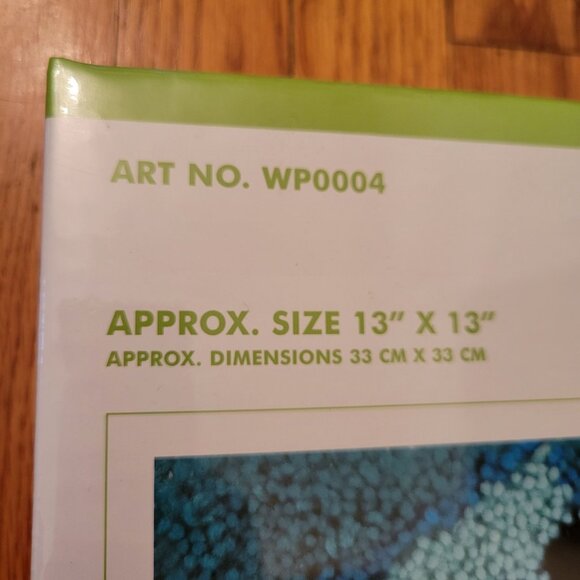 Disney Eeyore Latch Hook Kit 13" X 13" Rug Craft Project Wall Hanging - Picture 5 of 5